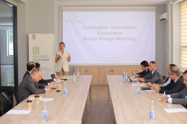 AzTU-da universitet-sənaye tərəfdaşlığı çərçivəsində innovasiya ekosisteminin inkişafı istiqamətində görüş keçirilib AzTU-da universitet-sənaye tərəfdaşlığı çərçivəsində innovasiya ekosisteminin inkişafı istiqamətində görüş keçirilib