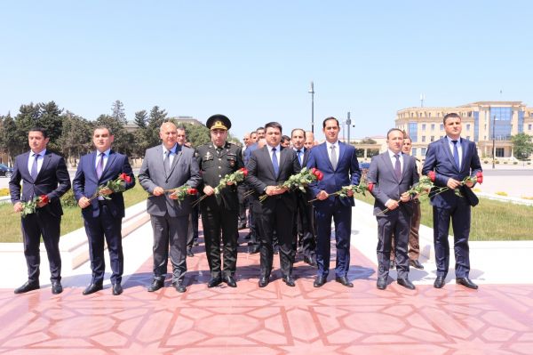 Neftçalada "Milli Qurtuluş Günü”nə həsr olunan ümumrayon tədbiri - FOTOLAR Neftçalada "Milli Qurtuluş Günü”nə həsr olunan ümumrayon tədbiri - FOTOLAR
