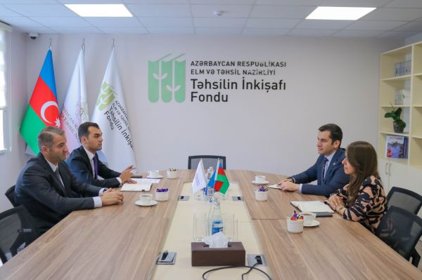 Gənclər Fondunun nümayəndə heyəti Təhsilin İnkişafı Fondunun qonağı olub Gənclər Fondunun nümayəndə heyəti Təhsilin İnkişafı Fondunun qonağı olub