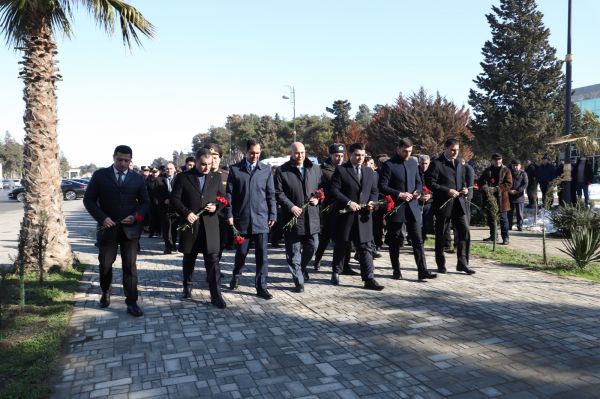 Neftçalada Xocalı soyqırımının 33-cü ildönümü qeyd olunub