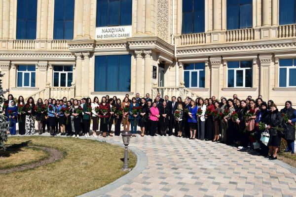 Beynəlxalq Qadınlar Günü Naxçıvan Baş Gömrük İdarəsində qeyd edilib