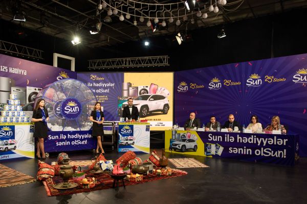 “Sun ilə hədiyyələr sənin olsun” lotereyasının qalibləri məlum oldu - FOTOLAR