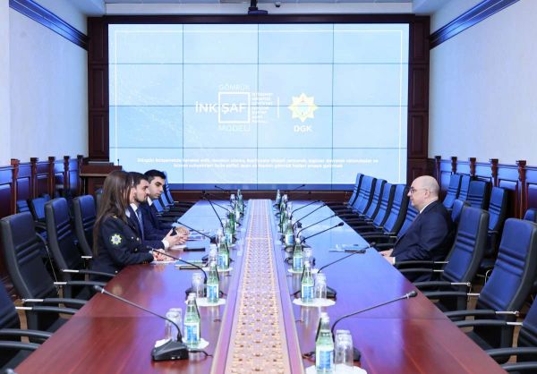 DGK sədri “Yüksəliş” müsabiqəsinin qalibləri ilə görüşüb DGK sədri “Yüksəliş” müsabiqəsinin qalibləri ilə görüşüb