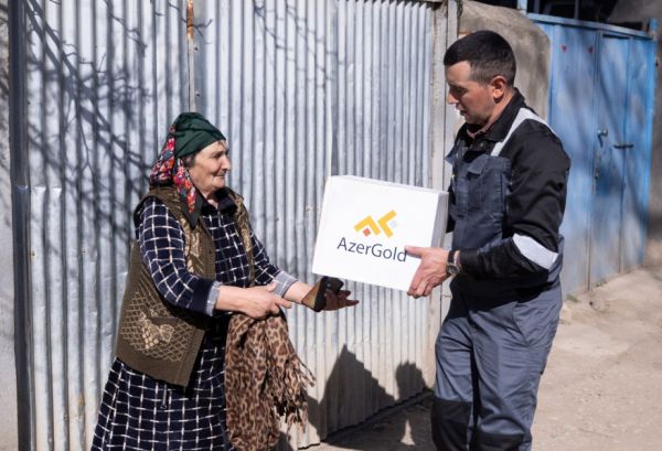 “AzerGold” Göygöl rayonunda növbəti sosial yardım aksiyası təşkil edib “AzerGold” Göygöl rayonunda növbəti sosial yardım aksiyası təşkil edib
