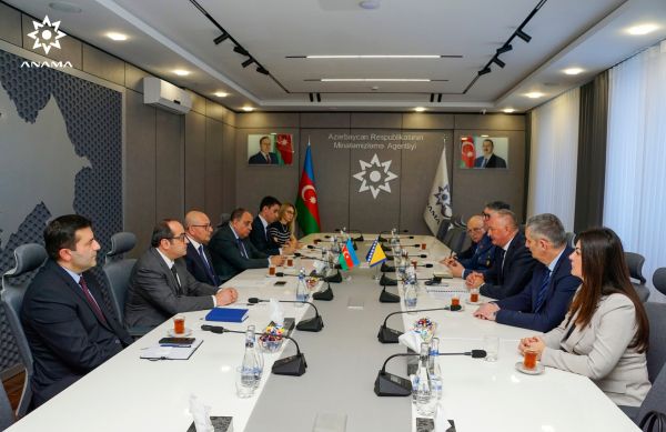 Bosniya və Herseqovinanın nümayəndə heyəti ilə ANAMA- da görüş keçirilib Bosniya və Herseqovinanın nümayəndə heyəti ilə ANAMA- da görüş keçirilib
