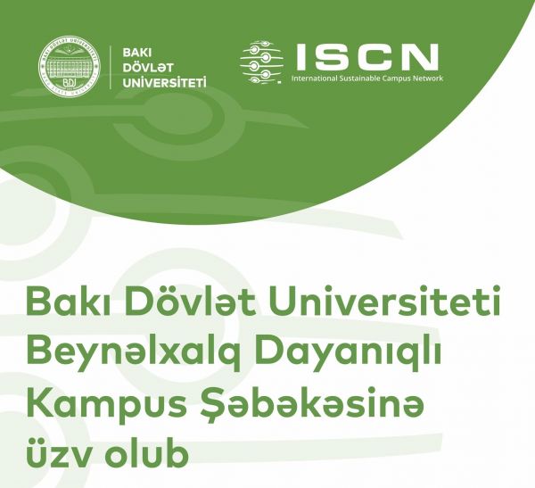 BDU Beynəlxalq Dayanıqlı Kampus Şəbəkəsinə üzv olub