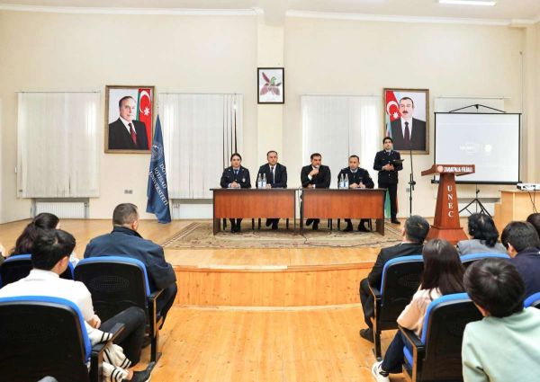Balakən Gömrük İdarəsinin təşkilatçılığı ilə görüş keçirilib