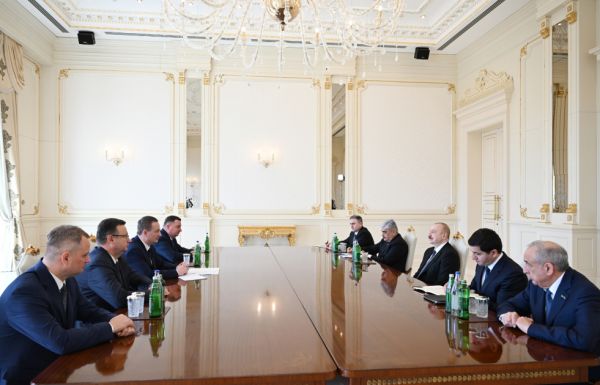Prezident Aleksandr Turçini qəbul etdi