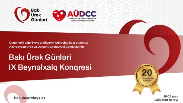 Dünyanın 20-dən artıq ölkəsindən məşhur ürək-damar cərrahları Bakıya toplaşır