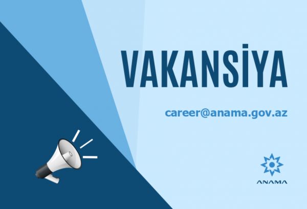 ANAMA ekskavator operatoru işləmək istəyənləri dəvət edir