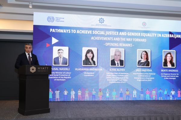 Gender bərabərliyinə nail olma yollarına dair konfrans keçirilib