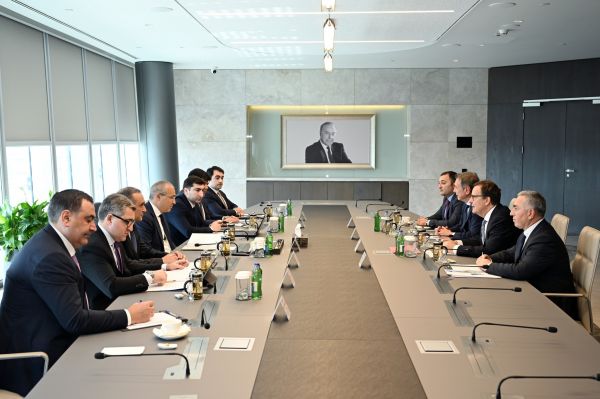 "Japan Tobacco International" şirkətinin baş icraçı direktoru ilə görüş keçirilib