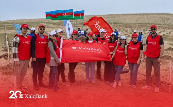 Xalq Bank ağacəkmə askiyasında iştirak edib