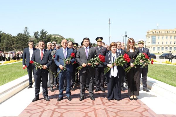 Neftçalada Ulu Öndərin 102 illiyi qeyd olunub - FOTOLAR