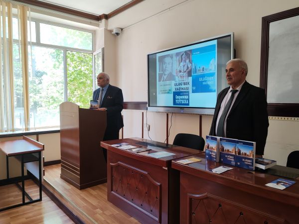 Adil Yaqubovun “Uluğbəy xəzinəsi” romanının təqdimatı keçirilib