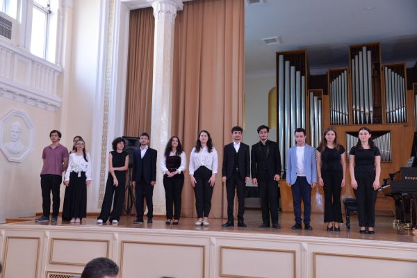 Üzeyir Hacıbəylinin 140 illiyi çərçivəsində növbəti təntənəli konsert - FOTOLAR