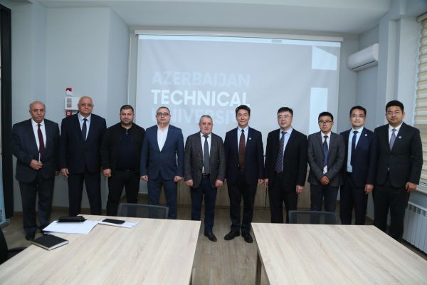 Çinin beynəlxalq təşkilatının nümayəndə heyəti AzTU-da olub