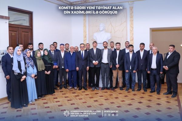 Ramin Məmmədov din xadimləri ilə görüşüb