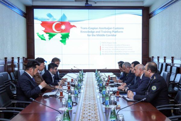 Gömrük Komitəsində Cənubi Koreyanın nümayəndə heyəti ilə görüş keçirilib