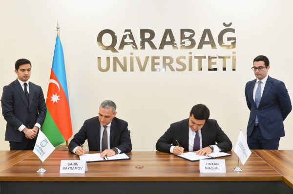 Dövlət Vergi Xidməti və Qarabağ Universiteti arasında əməkdaşlıq memorandumu imzalanıb