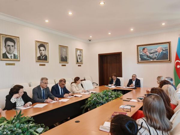 Təhsil ixtisasları qrupu üzrə işçi qrupun iclası keçirilib
