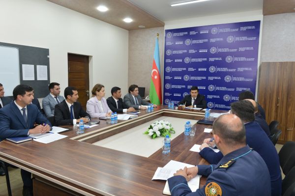 Dövlət Vergi Xidmətinin rəhbərliyi Xankəndidə görüşlər keçirib