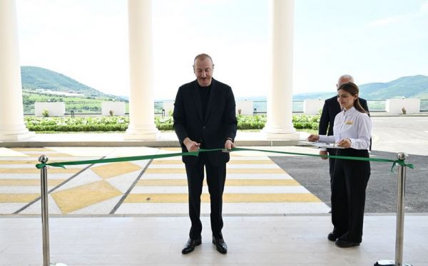 Prezident  “Laçın” İstirahət Kompleksinin açılışında iştirak edib