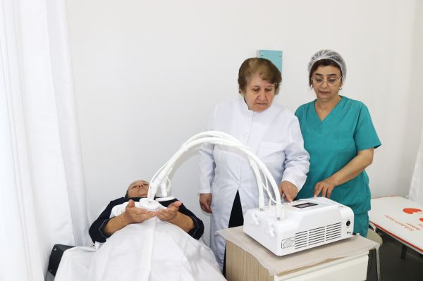 Bu xəstəxanada Fizioterapiya şöbəsi yenidən quruldu