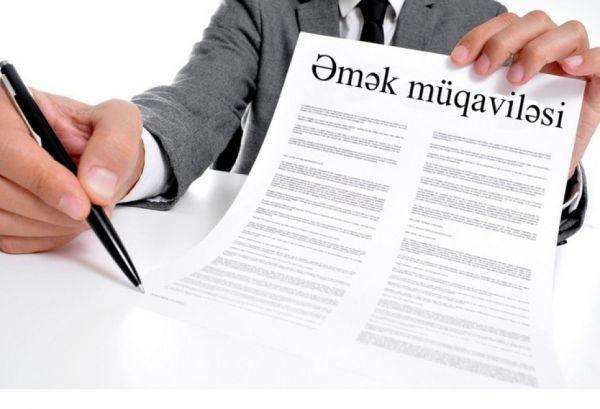 Əmək müqavilələrinin sayı artıb