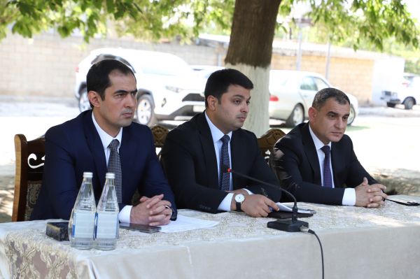 Neftçalanın icra başçısı səyyar görüş keçirib - FOTOLAR