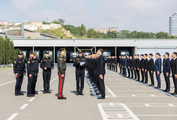 Daxili işlər naziri xidmətə qəbulla bağlı növbəti sıra baxışı keçirib