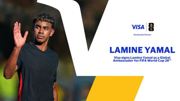 Звезда футбола Ламин Ямаль станет глобальным амбассадором Visa на чемпионате мира по футболу FIFA 2026™