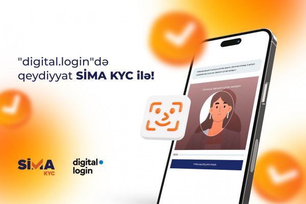 “digital.login”də şəxsiyyətini “SİMA KYC” ilə təsdiqlə