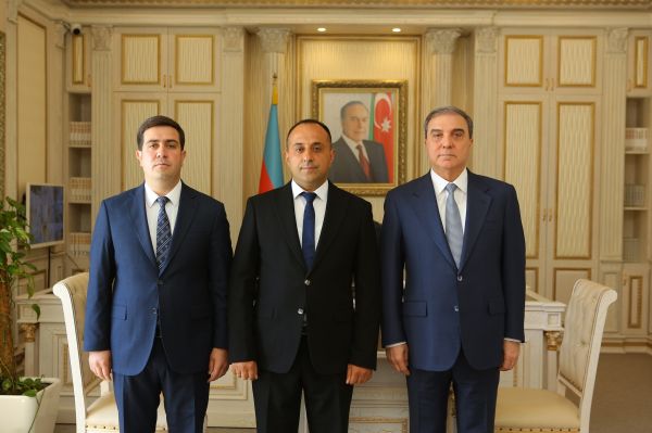 Niyazi Bayramov Gəncə Regional Turizm İdarəsinə yeni təyin olunmuş rəisi ilə görüşüb
