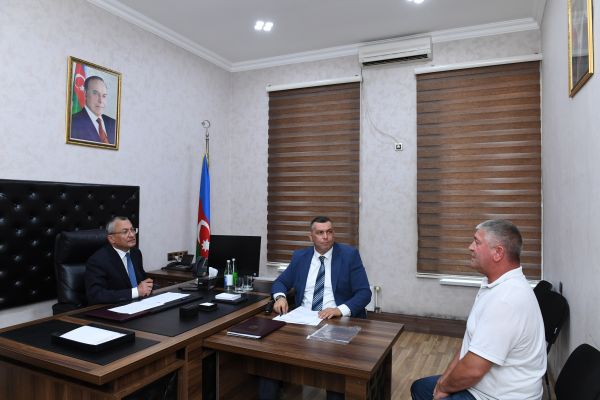 Dövlət Komitəsində vətəndaşların növbəti qəbulu keçirilib