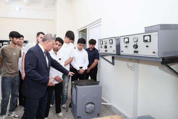 Müdafiə Sənayesi Nazirliyi AzTU tələbələri üçün infotur təşkil edib