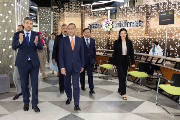 Pakistan Milli Assambleyasının sədri "ASAN xidmət"də