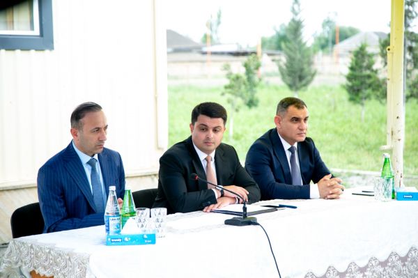 Neftçalanın icra başçısı səyyar görüş keçirib - FOTOLAR