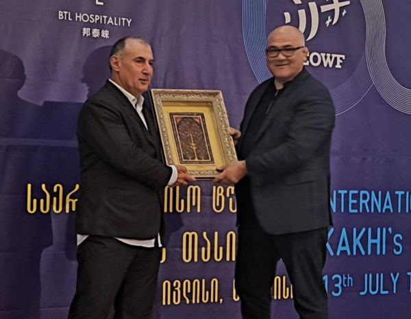 Firdovsi Umudov Beynəlxalq və Avropa Ağırlıqqaldırma Federasiyalarının prezidentləri ilə görüşüb