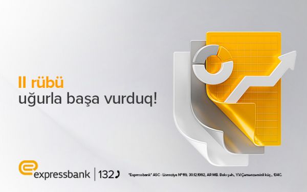 “Expressbank”ın fiziki şəxslər üzrə depozit portfeli 35 milyon manat artıb
