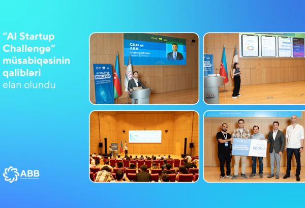 “AI Startup Challenge” müsabiqəsinin qalibləri elan olunub