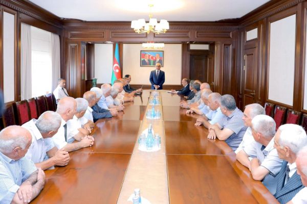 Fuad Nəcəfli Ordubad rayon ictimaiyyətinin nümayəndələri ilə görüşüb