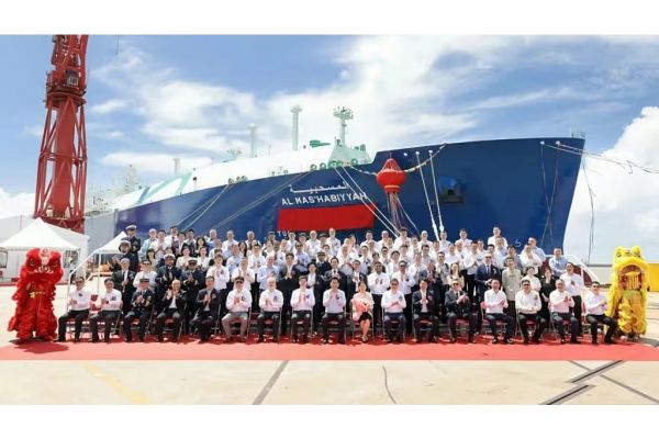 "QatarEnergy"-nin LNG daşıyan yeni gəmisi istismara verilib