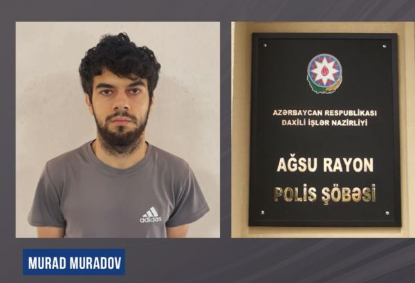 Aptekdən oğurluq edən şəxs tutulub