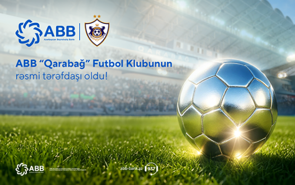 ABB “Qarabağ” Futbol Klubunun rəsmi tərəfdaşı oldu