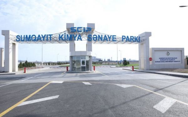 Sumqayıt Kimya Sənaye Parkına 6 milyard manata yaxın investisiya qoyulub