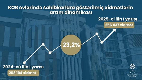 Sahibkarlar vahid məkanda - KOB evlərində xidmət almağa üstünlük verirlər