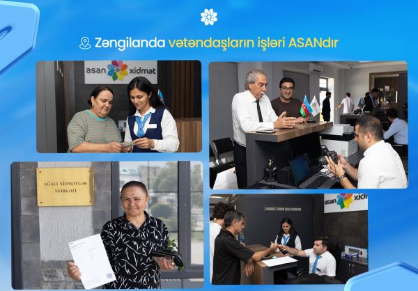 Zəngilanda vətəndaşların işləri - ASANdır