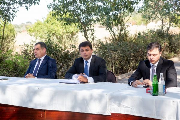 Neftçalanın icra başçısı səyyar görüş keçirib - FOTOLAR