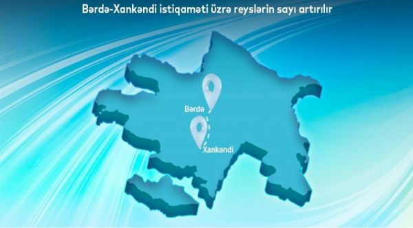 Bərdə-Xankəndi istiqaməti üzrə avtobus reyslərinin sayı artırılır
